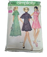Uncut 14/36 VINTAGE 1960s SEWING PATTERN Simplicity 8489 Capelet Dress Slip - $24.99