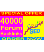 40,000 GSA SER Forum Backlinks for your Link or website SEO to increase ... - $334.54 MXN