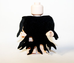 Minifigure Black Torn Cloak F Custome - $4.16