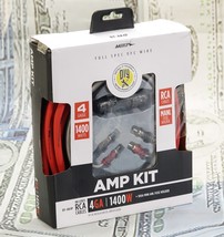 Metra BY-AK4P 4 AWG Complete Amp Kit 1400W Vehicle Installation - $57.59