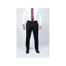 Mens DKNY 100% Wool Two Button Notch Lapel Formal Business Slim fit 1504 Black image 11