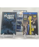 Mark Wahlberg DVD Lot: Contraband/ The Italian Job/ Planet of the Apes - $18.99