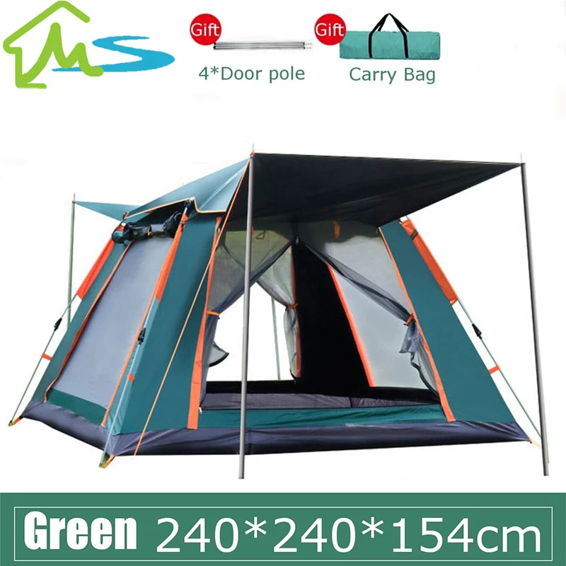 3-6 Person Camping Tent  Automatic Quick Open Waterproof Windproof Family - £127.45 GBP+