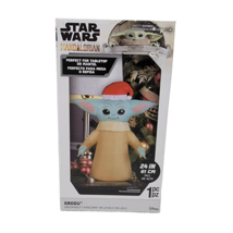 Disney Star Wars Inflatable Baby Yoda Mandalorian The Child 24&quot; Grogu Christmas - £15.45 GBP