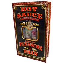 Ass Kickin Hot Sauce Challenge Book of Pleasure &amp; Pain - £58.89 GBP