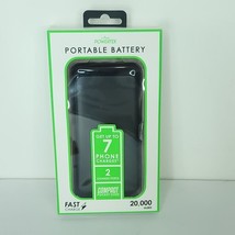 Wireless Power Bank Backup 2 USB Fast Portable Charger External Battery ... - $24.74