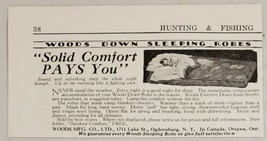 1928 Print Ad Woods Down Sleeping Robes Ogdensburg,NY Ottawa,Ontario Canada - £7.03 GBP
