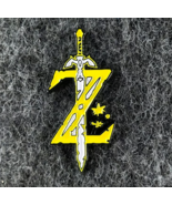 The Legend of Zelda - Breath of the Wild - Master Sword Logo Enamel Pin ... - $10.34 CAD