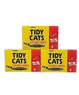 Purina Tidy Cats Litter Box Liners Tear Resistant Lot Of 3  Boxes New - £46.42 GBP