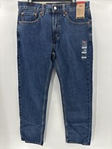 NWT Levi&#39;s Men’s 505 Regular Straight Leg Jeans Dark Stonewash Size 33x32 - $44.54