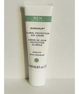 REN CLEAN SKINCARE Evercalm Overnight Recovery Balm 15ml/ .5oz LARGE Tra... - £13.47 GBP