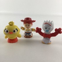 Fisher Price Little People Disney Pixar Toy Story Figures Forky Jessie Chick Lot - £10.53 GBP