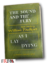 Rare  1946 The Sound and the Fury &amp; As I Lay Dying by WIlliam Faulkner HCDJ - £31.32 GBP