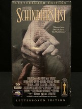 SEALED Schindler&#39;s List 2-tape VHS [1st Release 1993] [collectors set] NEW - £7.11 GBP