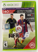  FIFA 15 (Microsoft Xbox 360, 2014, Soccer, European Football, Works Great) - £6.72 GBP