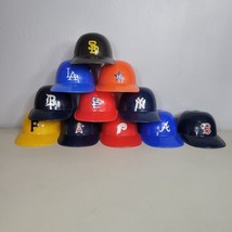 MLB Baseball Helmet Mini VTG Retro Plastic Sundae Ice Cream Bowls Lot Of 11 - £19.95 GBP