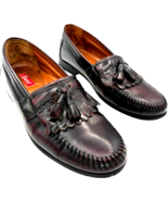 GH BASS Leather Grammer Kiltie Tassel Ox Blood Slip On Dress Shoe 12 D 2... - $24.52 CAD