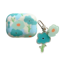 Blue Green Flowers AirPods Pro Case - £18.37 GBP
