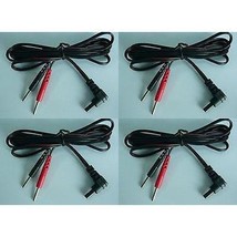 4 Tens Unit Lead Wires For Intensity 10 Tens 2500 3000 7000 Ems 7500 Twin Stim - $14.95