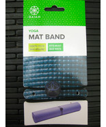 Gaiam Purple Wooden Bead Yoga Mat Band - £7.82 GBP