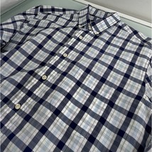 Gitman Bros Men Shirt Madras Lightweight Long Sleeve Button Up Medium M - £23.28 GBP