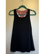 Ideology Girls Workout Racerback Dress Large 12 Black Pink Built in Shor... - $451.60 MXN