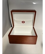 Vintage Michele Presentation Empty Wood Watch Box 5.5”X4”X3” - $24.70