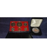 THE EISENHOWER SET/1977 US MINT PROOF SET/COLORIZED US EISENHOWER DOLLAR... - $423.35 MXN