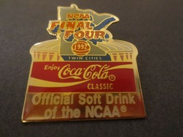 Coca -Cola NCAA Final Four 1992 Twin Cities Lapel Pin - £5.81 GBP