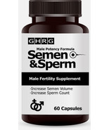 GHRG USA Semen &amp; Sperm, Male Fertility, Increase Semen Volume &amp; Count - $22.71 CAD