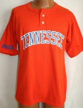 TENNESSEE Two Button 2002 #4 Gator T-SHIRT Men&#39;s Large FOOTBALL BASEBALL... - $14.84
