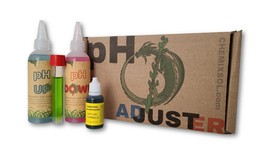 Hydroponics pH Control Kit with pH Up and pH Down Solutions, pH Indicato... - £11.64 GBP