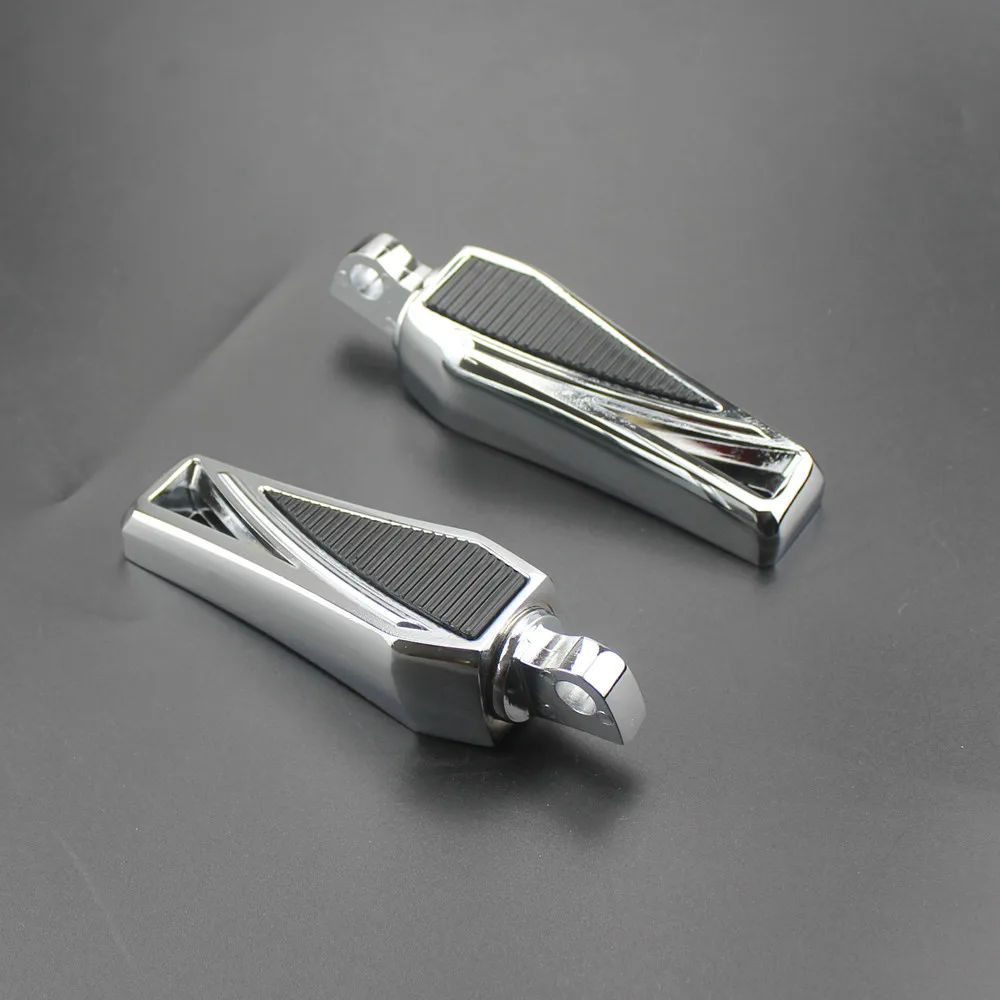 Ycle footrests foot pegs pedals footpegs for harley dyna fatboy road king flhr softai v thumb200