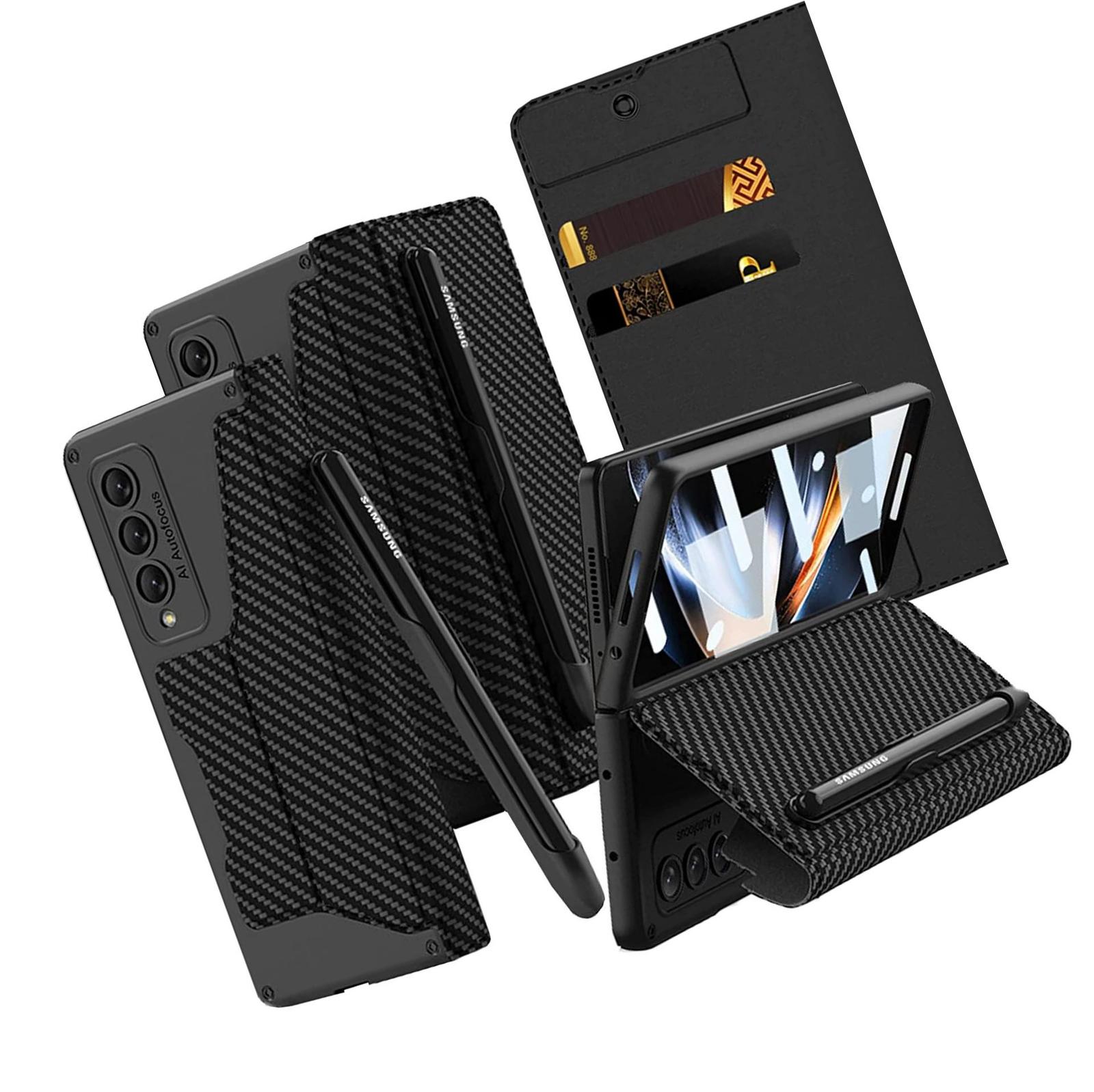 Carbon Fiber Case Compatible Samsung Galaxy Z Fold 4 Z