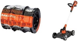 Black Decker 3-In-1 Lawn Mower, String Trimmer And Edger, 12-Inch With, ... - £157.22 GBP