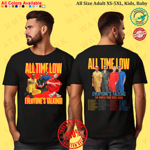 ALL TIME LOW THE WORLD TOUR 2025-2026 T-shirt All Size Adult S-5XL Kids ... - $24.00+
