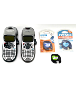 Two Dymo LetraTag Portable Handheld Label Maker Machines w/ Label Refill... - $67.90 CAD