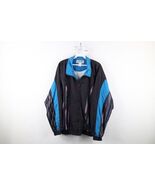 Vtg 90s Streetwear Mens Medium Rainbow Striped Lined Full Zip Windbreake... - $912.21 MXN