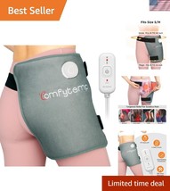 Elegant Gray Flannel Heating Pad with Auto Shut-Off for Hip Pain Relief ... - €49,19 EUR