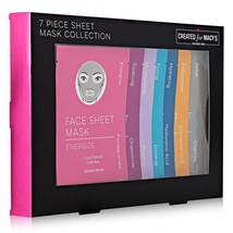 Designer Beauty Collection 7-PC. Sheet Mask Collection Detox Tone Hydrate - £12.40 GBP