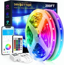 Daybetter Led Strip Lights 200 Ft (2 Rolls Of 100 Ft) Ultra, Home Decora... - $37.99