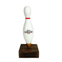 Vintage Coors Extra Gold Draft Bowling Pin Plastic Beer Tap Handle White Rare - £51.43 GBP