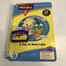 Leap Frog - Leap Pad Phonics Book &amp; Cartridge &quot;A Day at Moss Lake&quot; Lesson 3 - £3.95 GBP