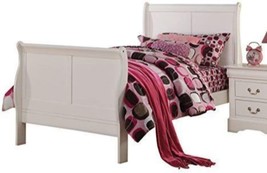 Acme Furniture Louis Philippe Iii Bed, Twin, White - £275.76 GBP