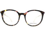Longchamp Eyeglasses Frames LO2605 690 Tortoise Gold Round Full Rim 51-1... - £62.12 GBP