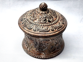 Unbranded Home Decor Ornate Ceramic Storage Potpourri Trinket Treasure Box - $21.75