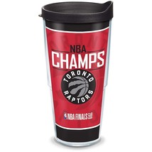 Tervis NBA Toronto Raptors 2019 Finals Champions 24 oz. Tumbler W/ Lid Cup New - £12.77 GBP