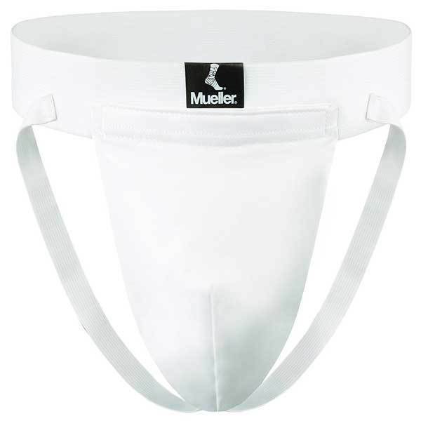 Mueller Men&#39;s Athletic Supporter  Jock Strap White - $14.48+