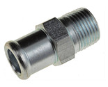 Coolant Heater Hose Fitting 3/8&quot; NPT Male to 5/8&quot; Hose Barb Male STEEL DOR - £6.85 GBP