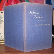 Muller, Olga Erbsloh GERMAN POEMS  1st Edition 1st Printing - £68.27 GBP